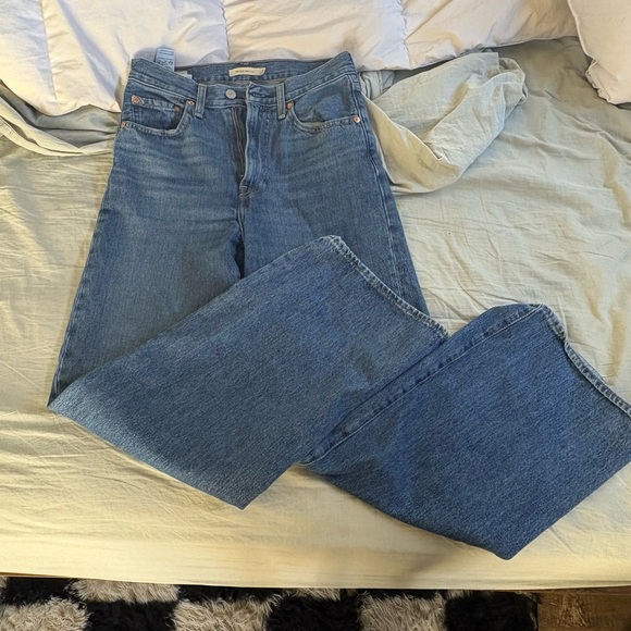 Levi’s Ribcage Wide Leg- Polar Perimeter - Picture 7 of 7